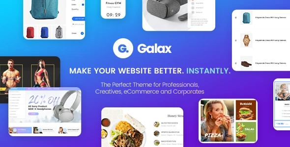 Galax – eCommerce Multi-Purpose WordPress Theme